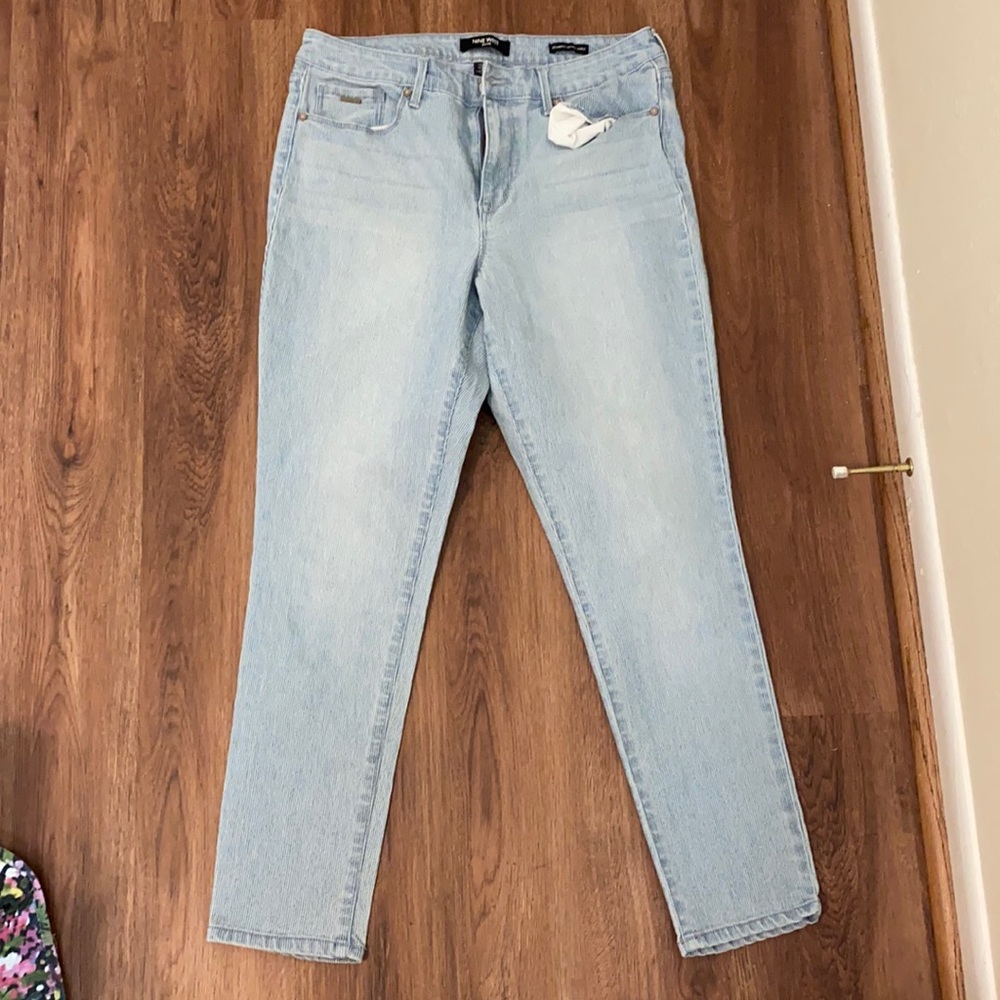 Nine West striped jeans